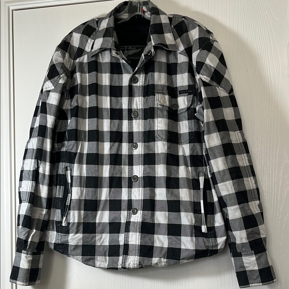 Street & Steel Armored Motorcycle Riding Shirt SM – Vault Armor